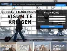 Tablet Screenshot of embassy.nl