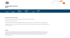 Desktop Screenshot of kiribati.embassy.gov.au