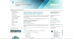 Desktop Screenshot of madrid.embassy.si
