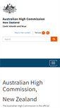 Mobile Screenshot of newzealand.embassy.gov.au