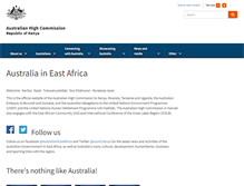 Tablet Screenshot of kenya.embassy.gov.au