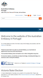 Mobile Screenshot of portugal.embassy.gov.au