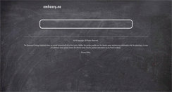 Desktop Screenshot of embassy.no