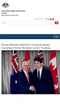 Mobile Screenshot of canada.embassy.gov.au