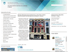 Tablet Screenshot of hague.embassy.si