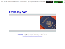 Tablet Screenshot of embassy.com