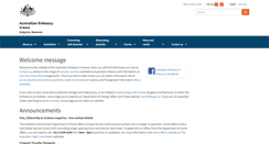 Desktop Screenshot of greece.embassy.gov.au